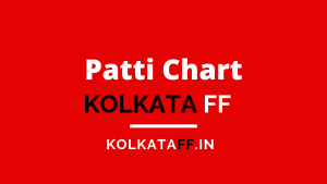 Kolkata FF Patti Chart